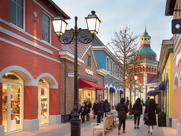 Winkels in het Designer Outlet Roermond