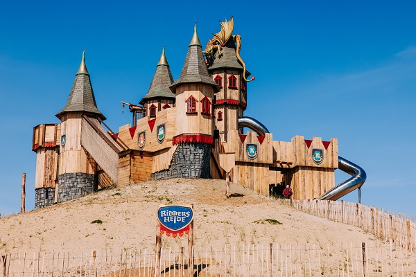 Die neue Spielburg im Billybird Park Drakenrijk in Reuver
